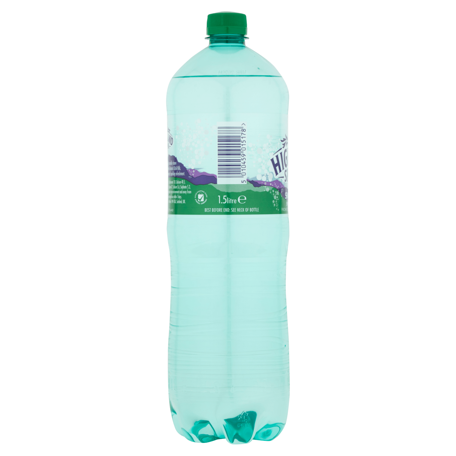 Highland Spring Sparkling Spring Water 1.5L - UK Food & Drink - 5010459015178