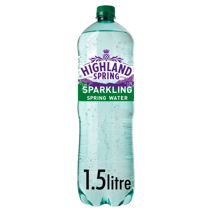 Highland Spring Sparkling Spring Water 1.5L - UK Food & Drink - 5010459015178