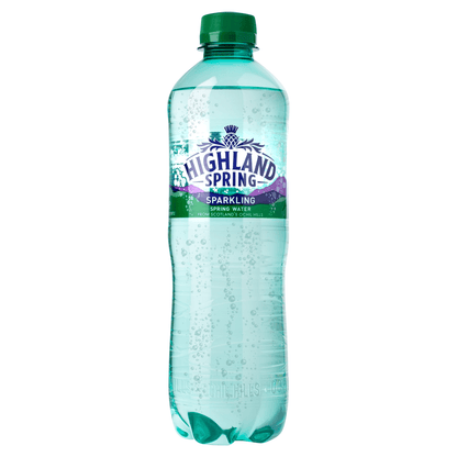 Highland Spring Sparkling Spring Water 500ml - UK Food & Drink - 5010459005179