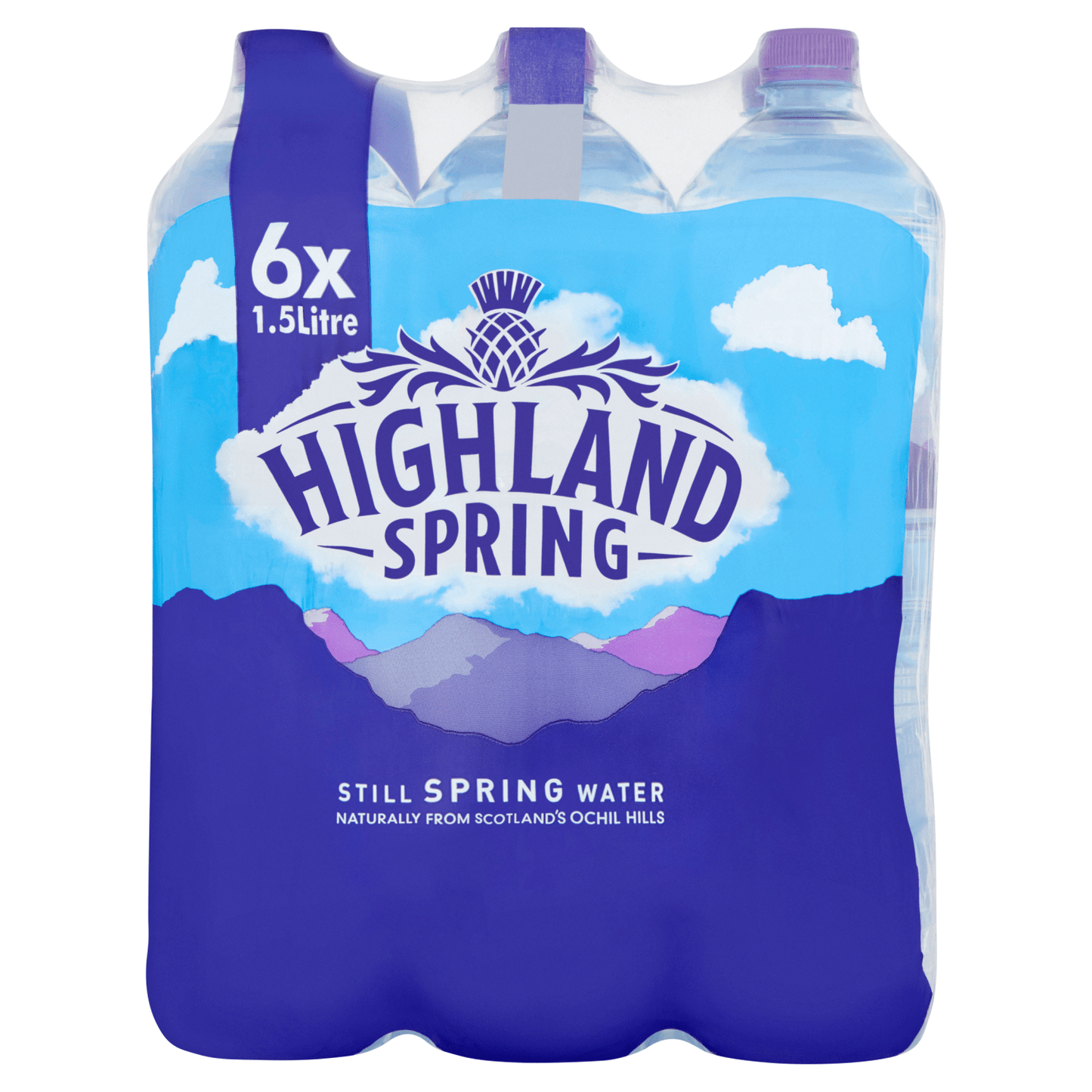 Highland Spring Still Spring Water 6 x 1.5L - UK Food & Drink - 5010459290216