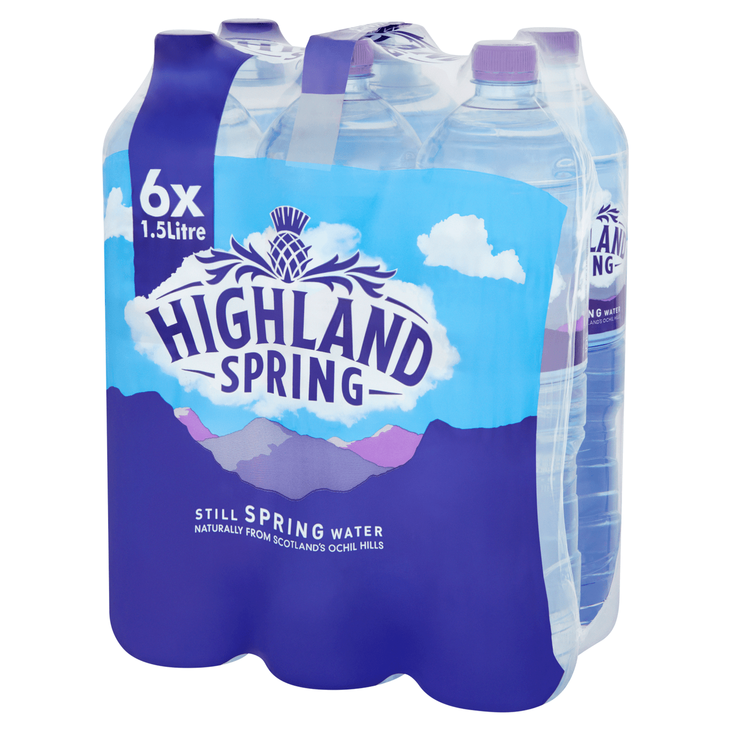 Highland Spring Still Spring Water 6 x 1.5L - UK Food & Drink - 5010459290216