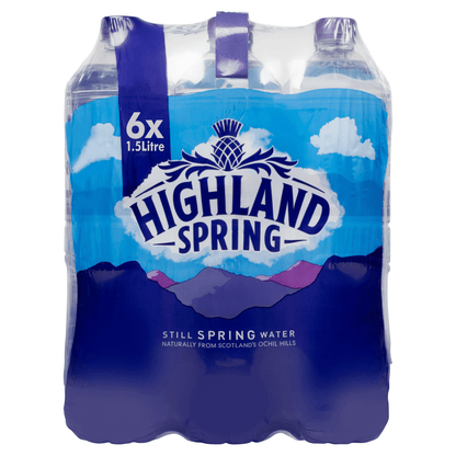 Highland Spring Still Spring Water 6 x 1.5L - UK Food & Drink - 5010459290216