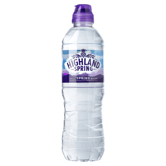 Highland Spring Still Spring Water Sports Cap 500ml - UK Food & Drink - 5010459005292