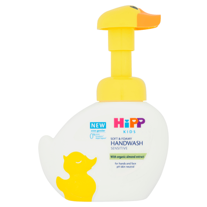 HiPP Kids Soft & Foamy Handwash Sensitive 250ml - UK Food & Drink - 40623757