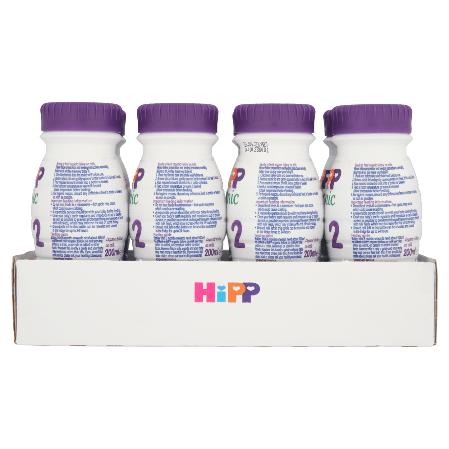HiPP Organic 2 Combiotic Follow on Milk 6+ Months 200ml - UK Food & Drink - 4062300346031