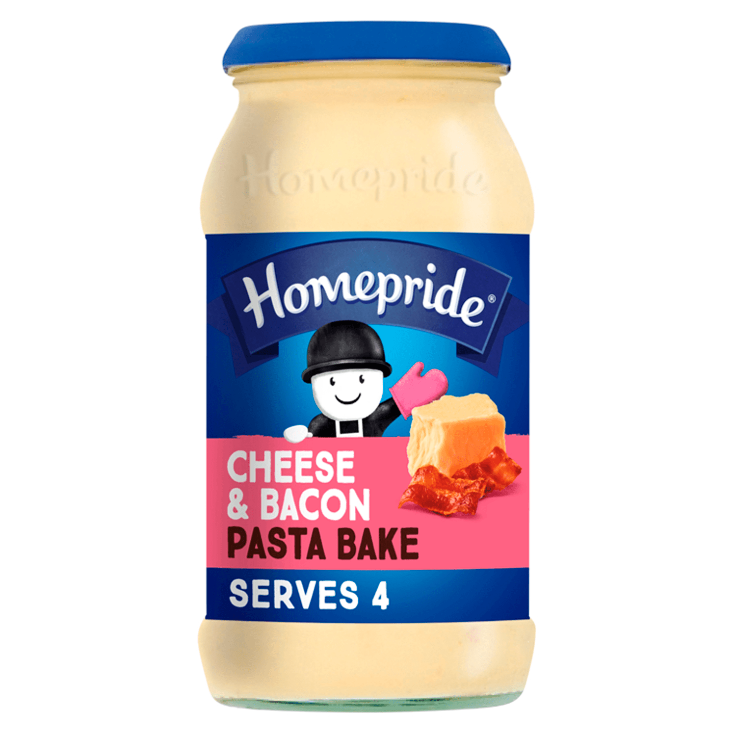 Homepride Pasta Bake Cheese & Bacon 485g - UK Food & Drink - 5000354908880