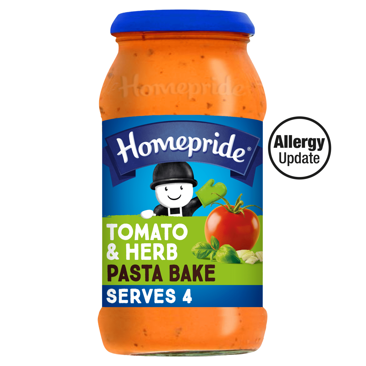 Homepride Pasta Bake Creamy Tomato & Herb 485g - UK Food & Drink - 5000354908910