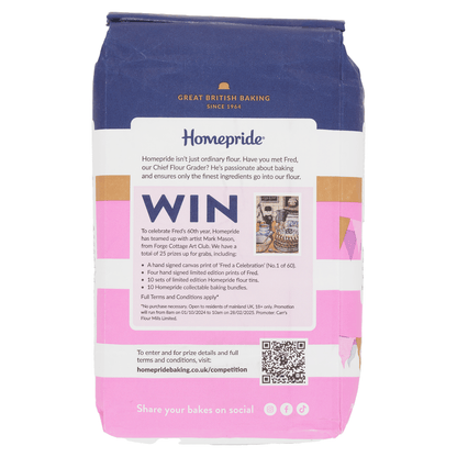 Homepride Pre - Sieved Plain Flour 1.5kg - UK Food & Drink - 5012362001651