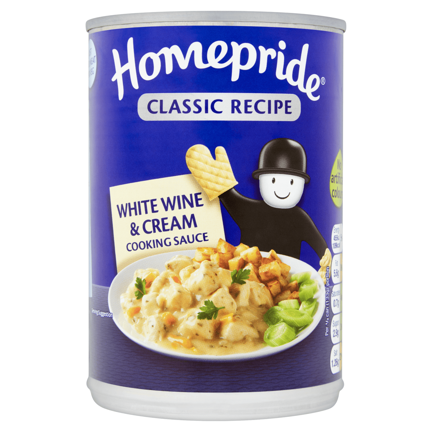 Homepride White Wine & Cream Cooking Sauce 400g - UK Food & Drink - 5000354404986