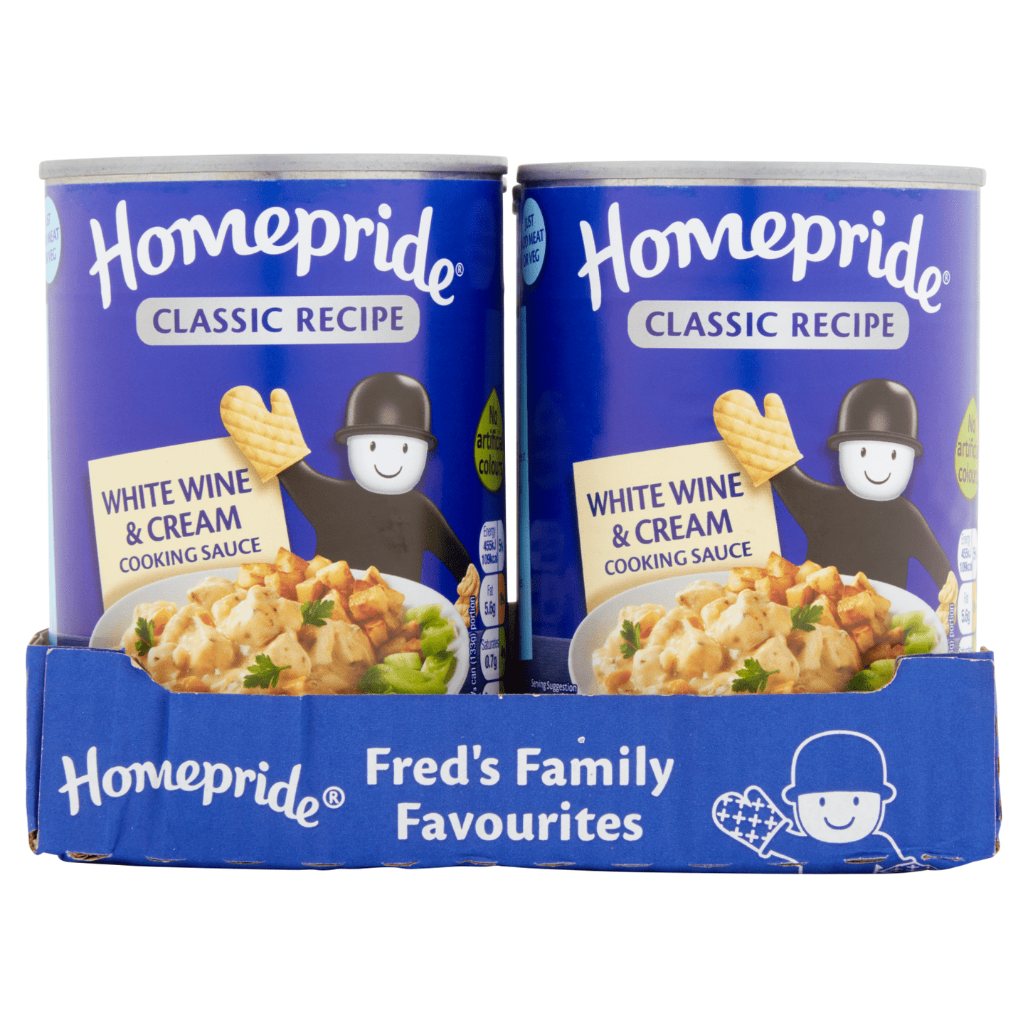 Homepride White Wine & Cream Cooking Sauce 400g - UK Food & Drink - 5000354404986