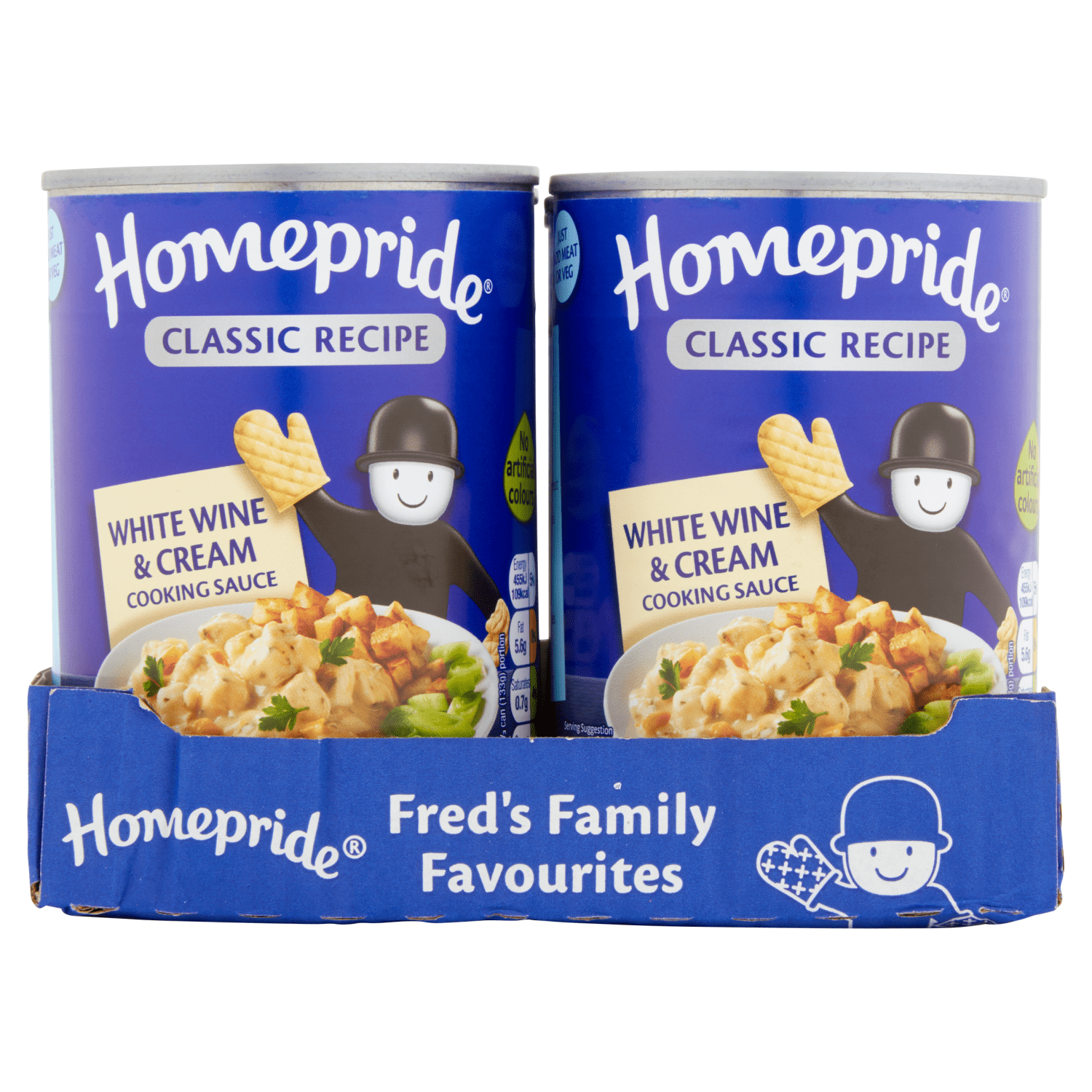 Homepride White Wine & Cream Cooking Sauce 400g - UK Food & Drink - 5000354404986