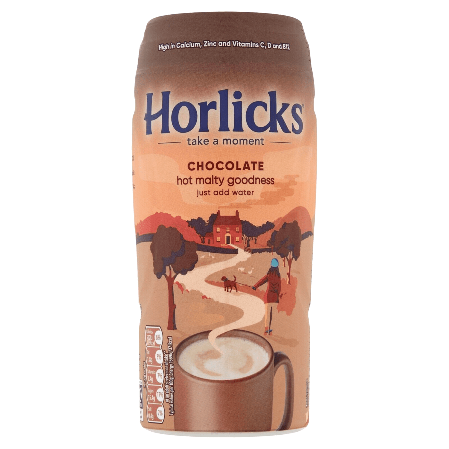 Horlicks Chocolate Hot Malty Goodness 400g - UK Food & Drink - 5060113919373