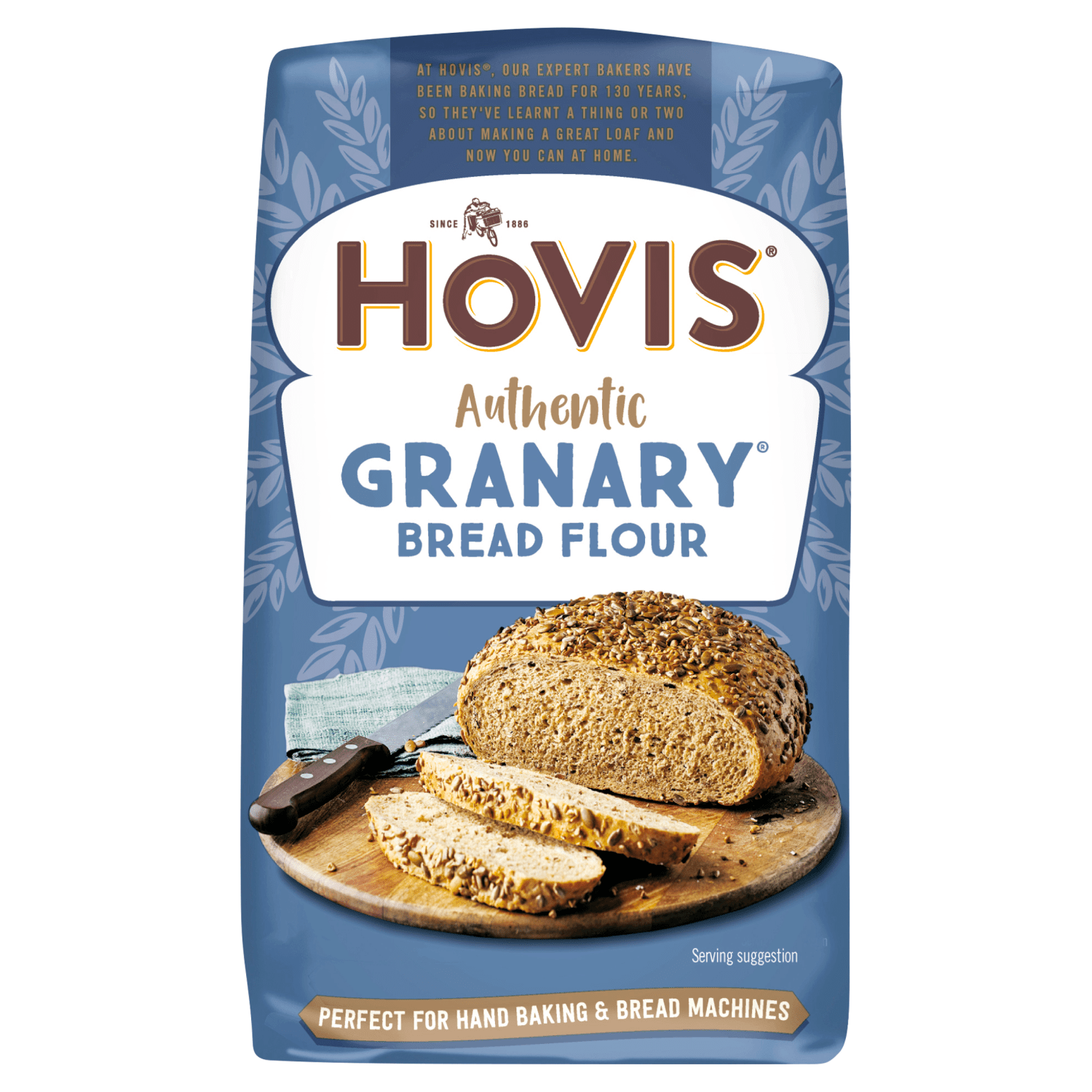 Hovis Authentic Granary Bread Flour 1kg - UK Food & Drink - 5010024118082