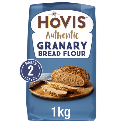 Hovis Authentic Granary Bread Flour 1kg - UK Food & Drink - 5010024118082