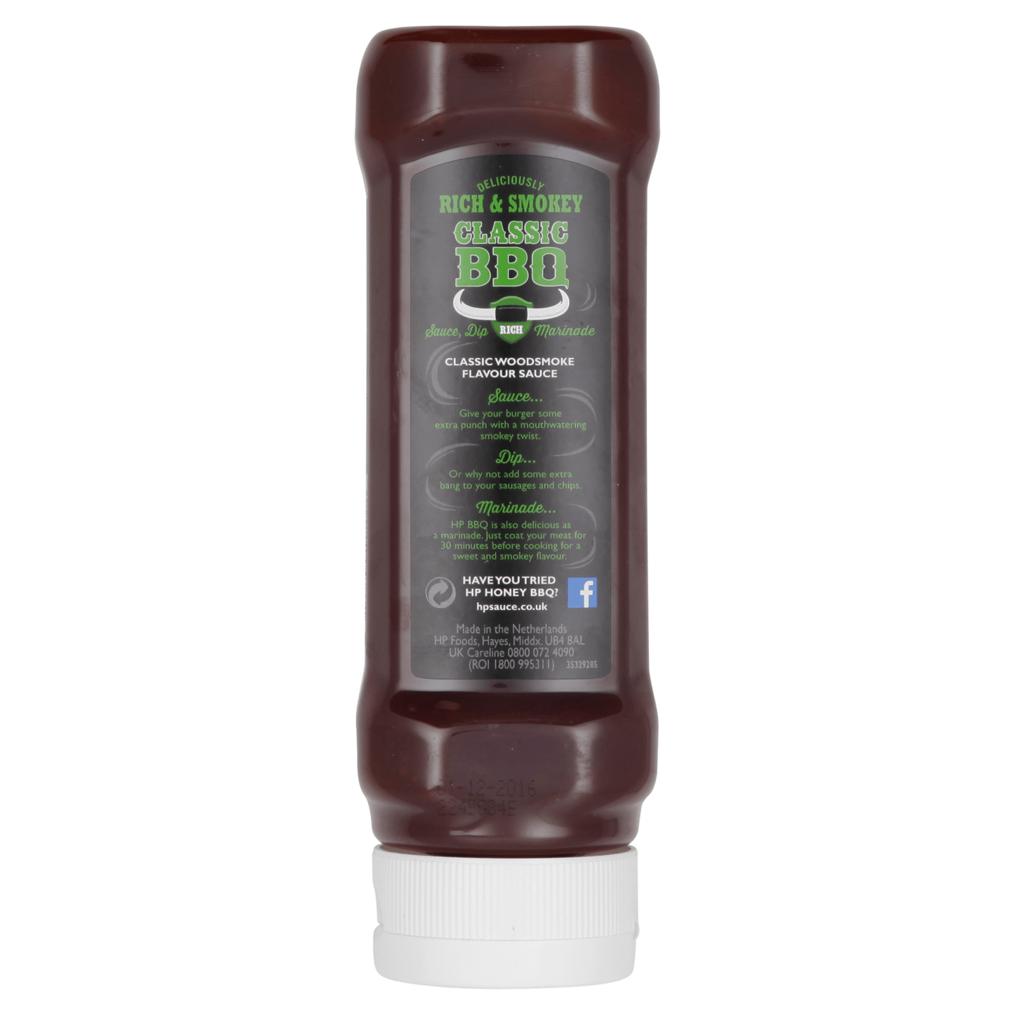 HP Classic BBQ Sauce, Dip, Marinade 465g - UK Food & Drink - 5000111047371