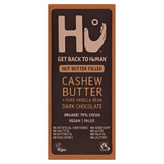 Hu Cashew Butter + Pure Vanilla Bean Dark Chocolate 60g - UK Food & Drink - 1230000097062