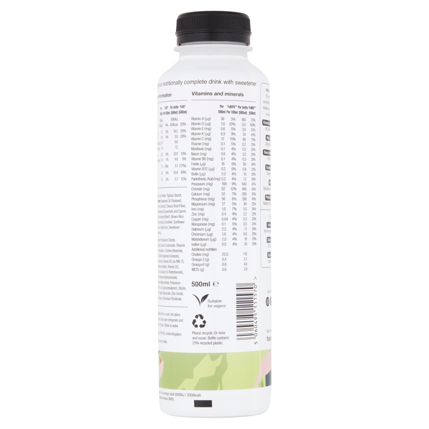 Huel Berry Flavour Ready - to - Drink Complete Meal 500ml - UK Food & Drink - 5060495111570