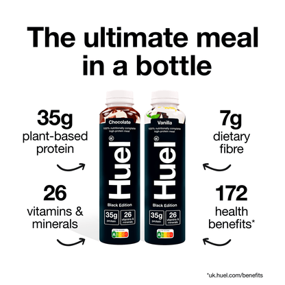 Huel Black Edition Chocolate 500ml - UK Food & Drink - 5060925290752