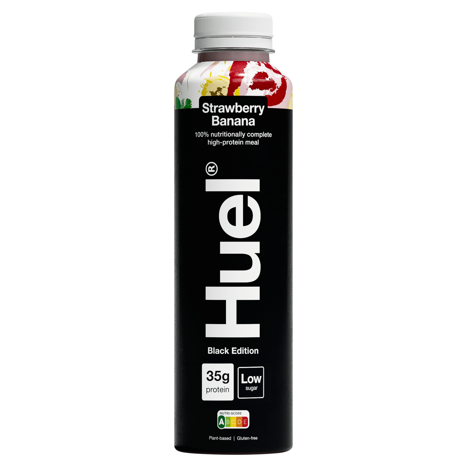 Huel Black Edition Strawberry Banana 500ml - UK Food & Drink - 5060925292138