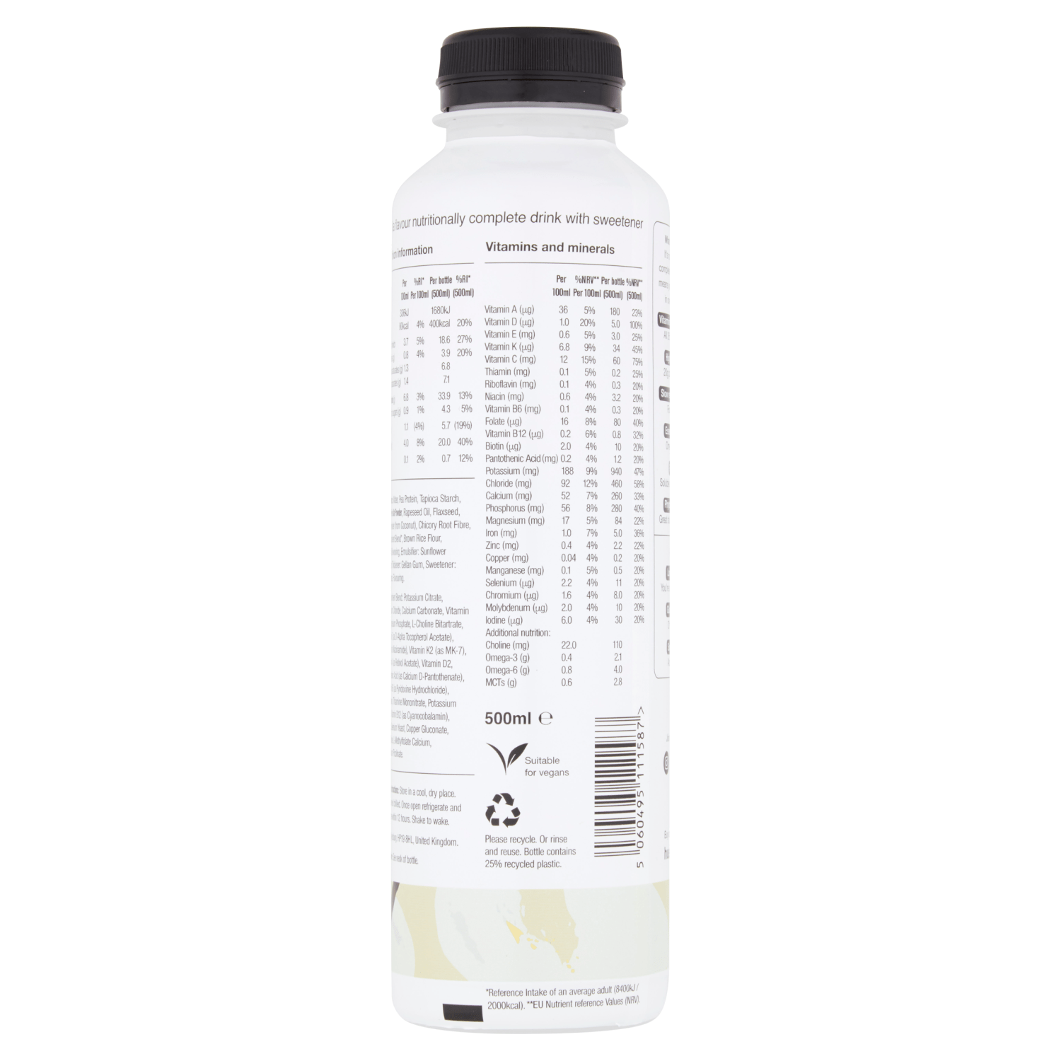 Huel Ready - to - drink Vanilla Flavour 500ml - UK Food & Drink - 5060495111587