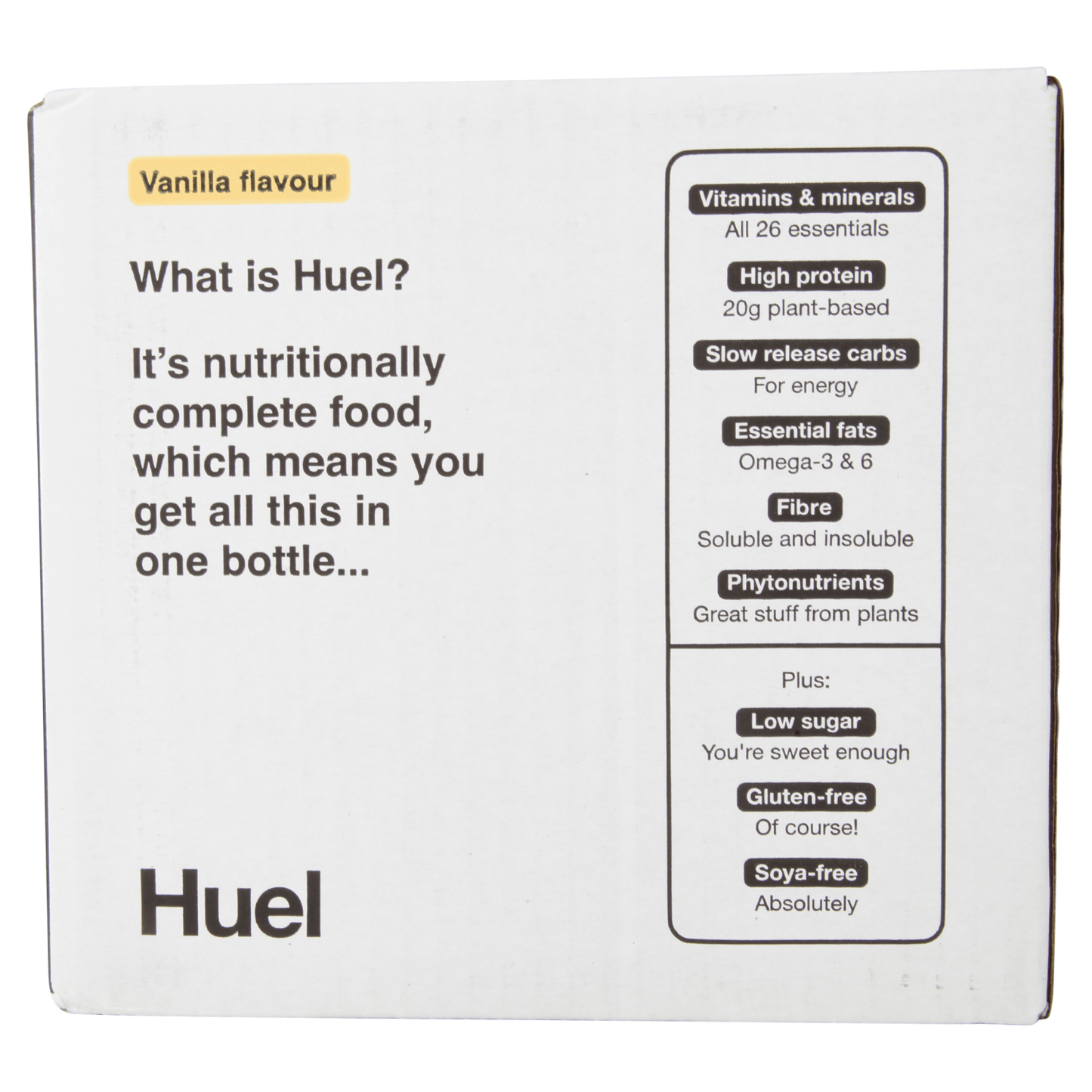 Huel Ready - to - drink Vanilla Flavour 500ml - UK Food & Drink - 5060495111587