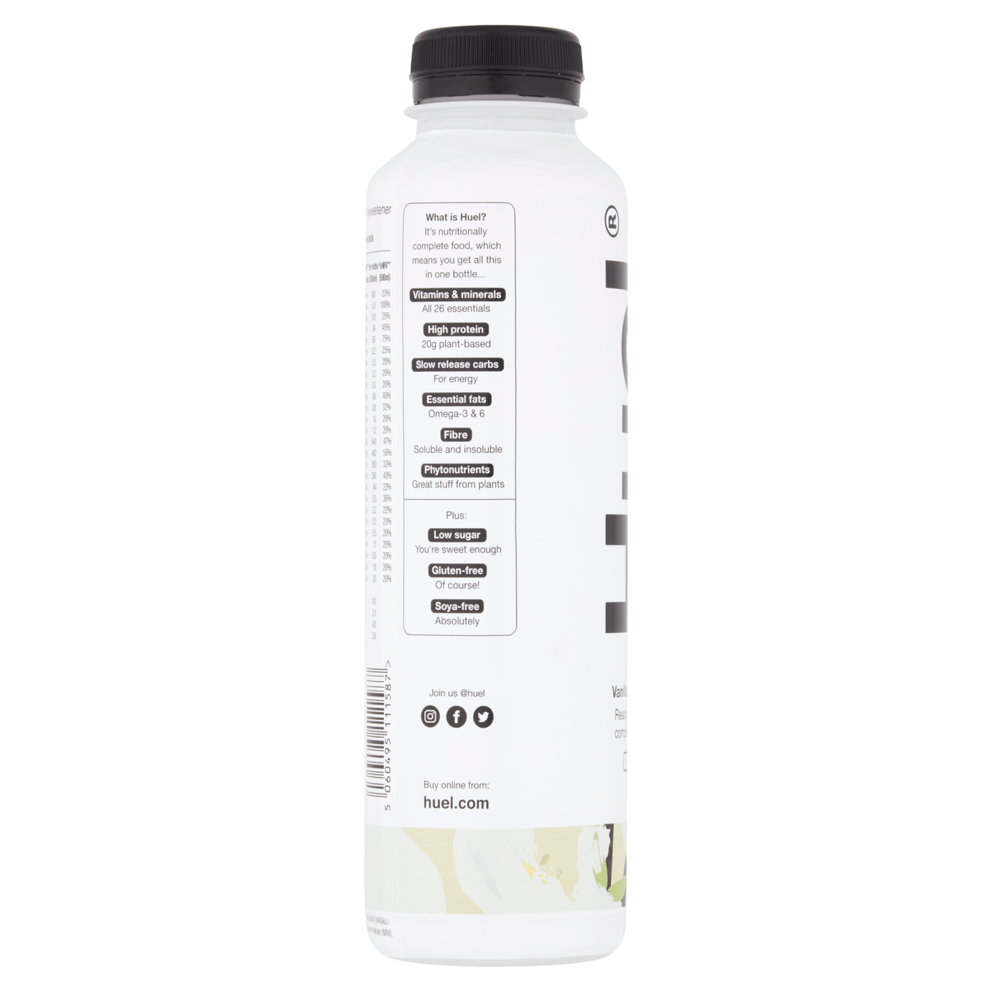 Huel Ready - to - drink Vanilla Flavour 500ml - UK Food & Drink - 5060495111587