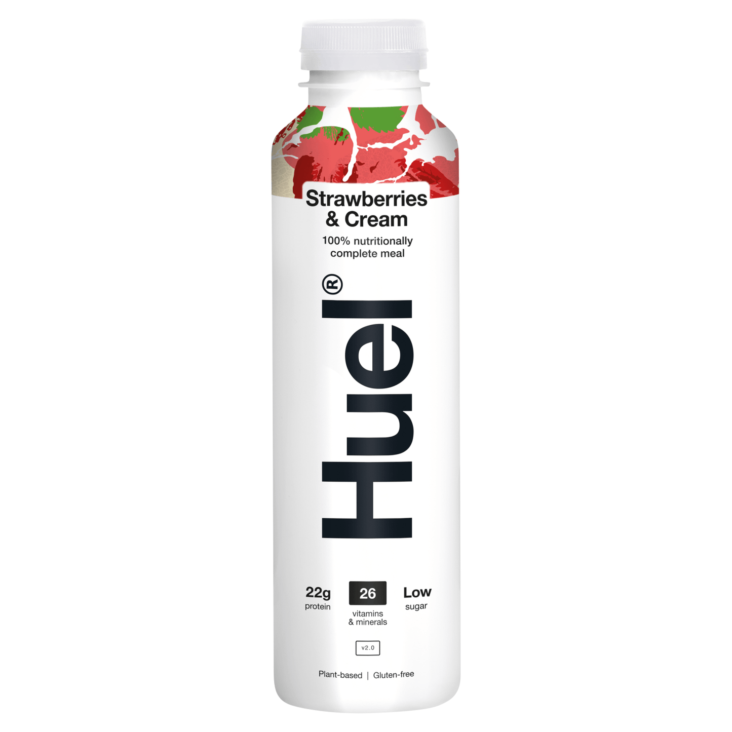 Huel Strawberries & Cream 500ml - UK Food & Drink - 5060495118074