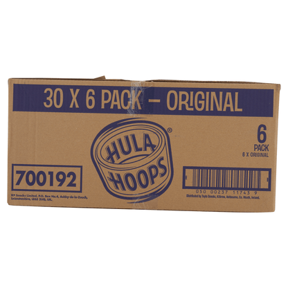 Hula Hoops Original 6 x 24g - UK Food & Drink - 5000237117446