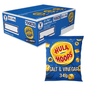 Hula Hoops Salt & Vinegar Crisps 34g - UK Food & Drink - 5000237060988