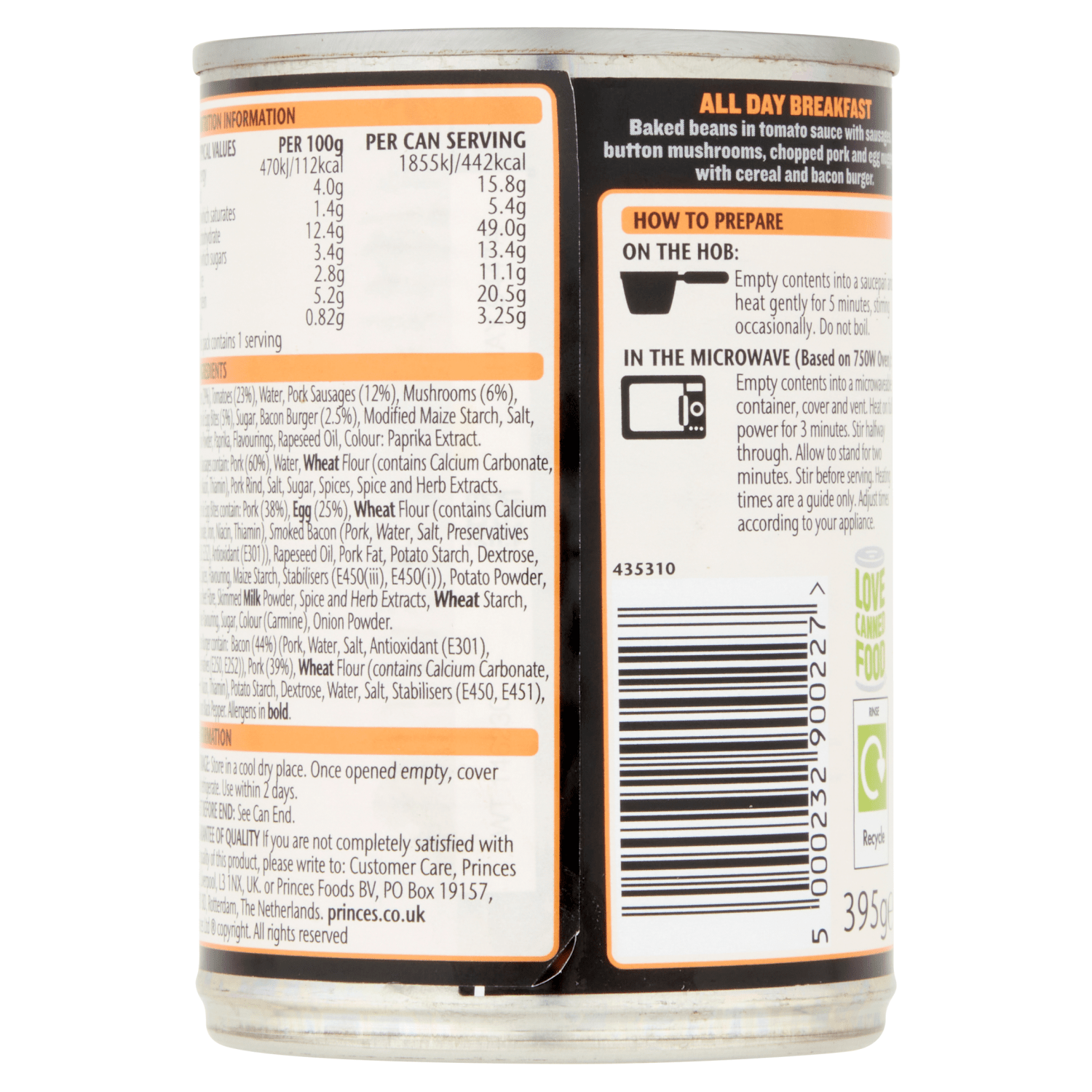 Hunger Breaks All Day Breakfast 395g - UK Food & Drink - 5000232900227