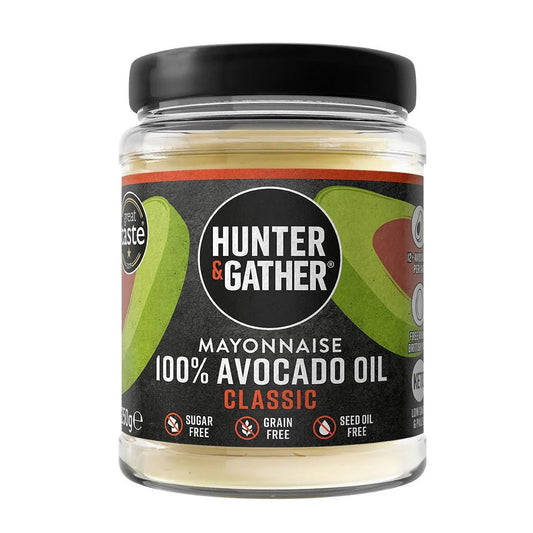Hunter and Gather Avocado Oil Mayonnaise Classic - UK Food & Drink - 634114003130