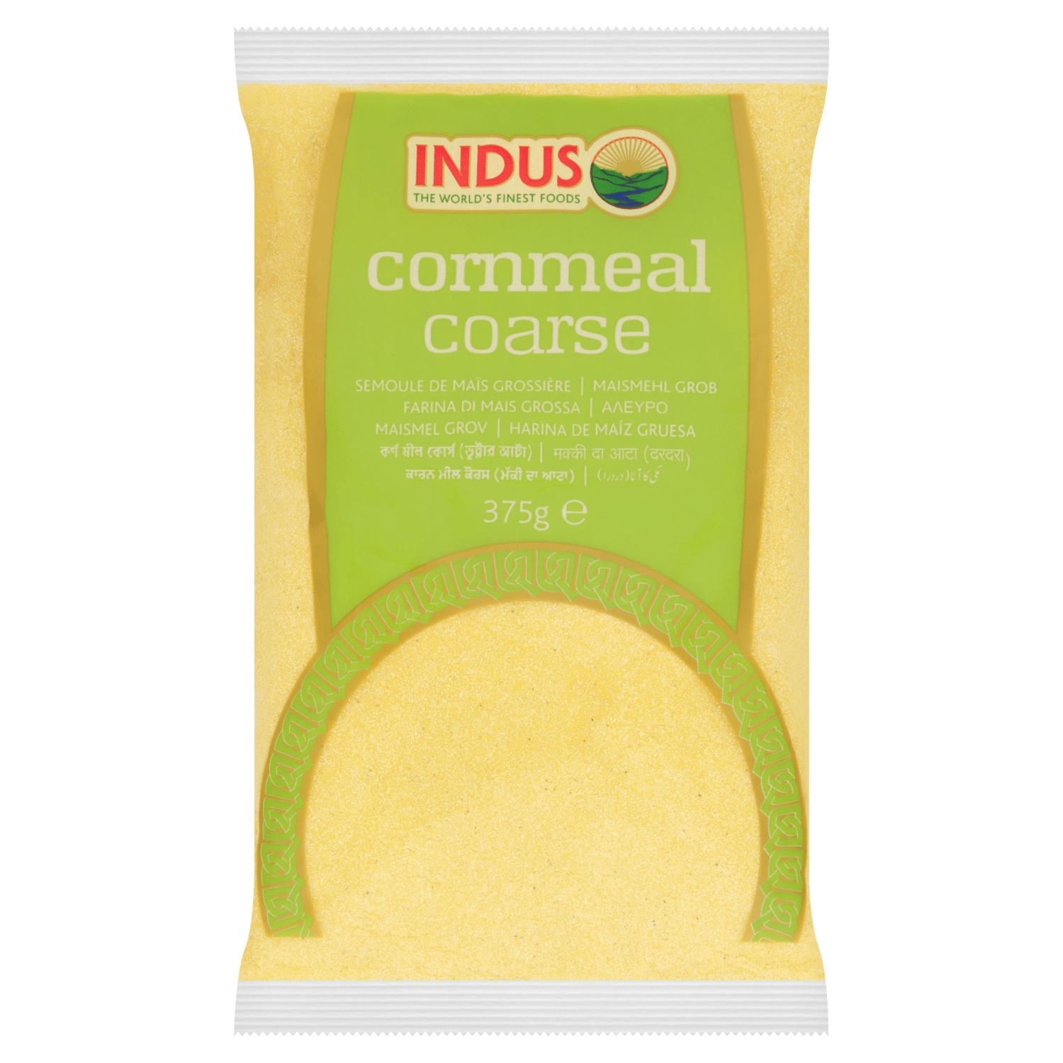 Indus Cornmeal Coarse 375g - UK Food & Drink - 5060231724293