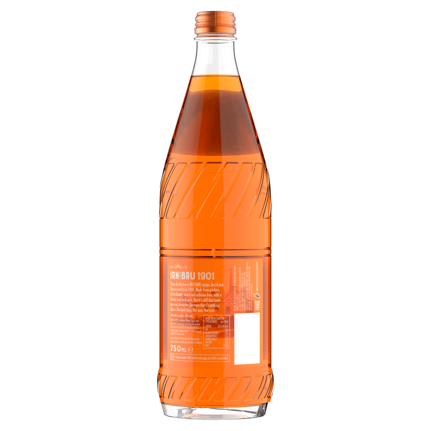 IRN - BRU 1901 Soft Drink 750ml Glass Bottle - UK Food & Drink - 5000382109549