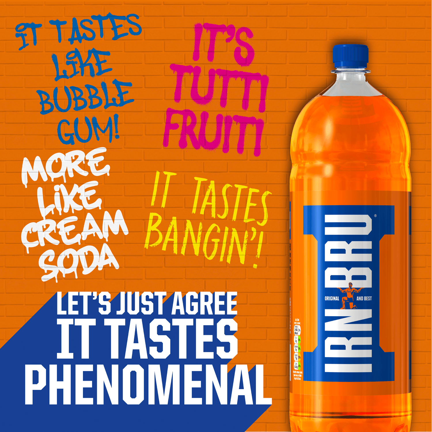 Irn - Bru 2 Litre - UK Food & Drink - 50107827