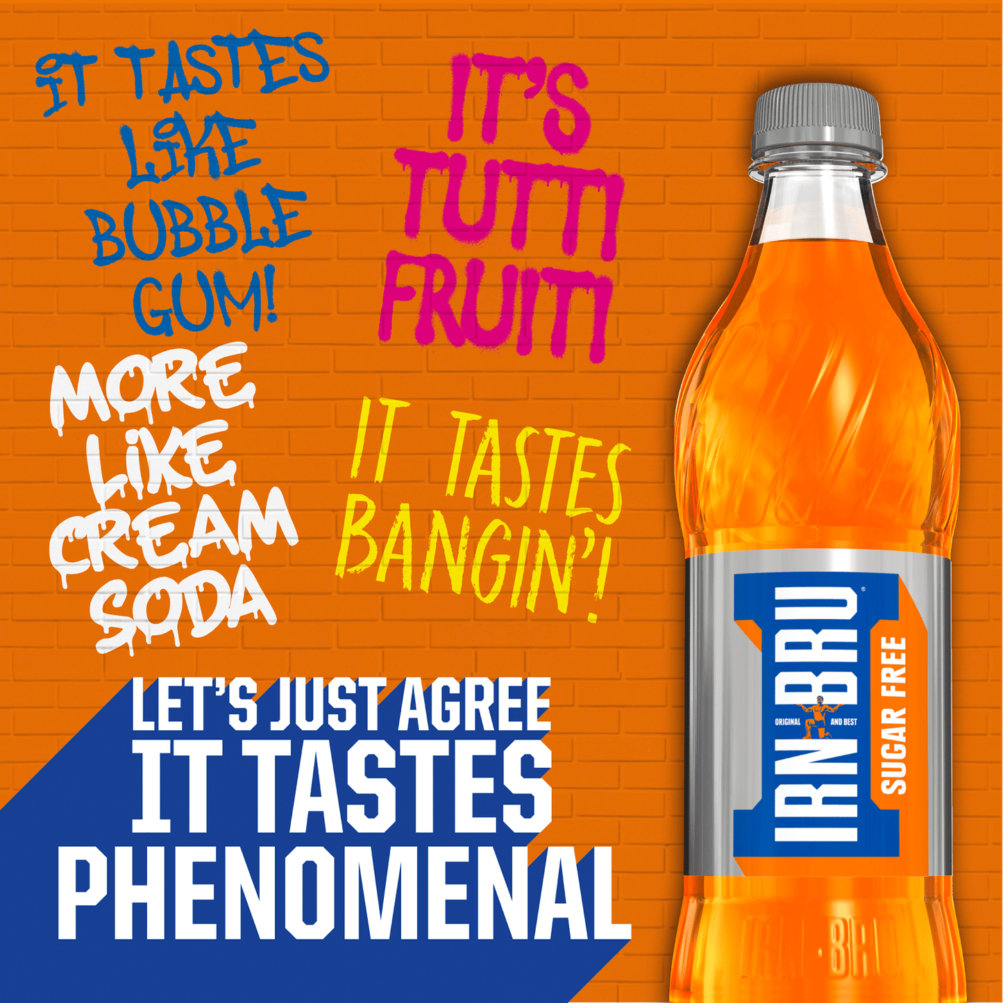 IRN - BRU Sugar Free 500ml - UK Food & Drink - 50107452