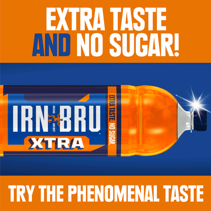 IRN - BRU Xtra Sugar Free Soft Drink 2L Bottle - UK Food & Drink - 5000382102496