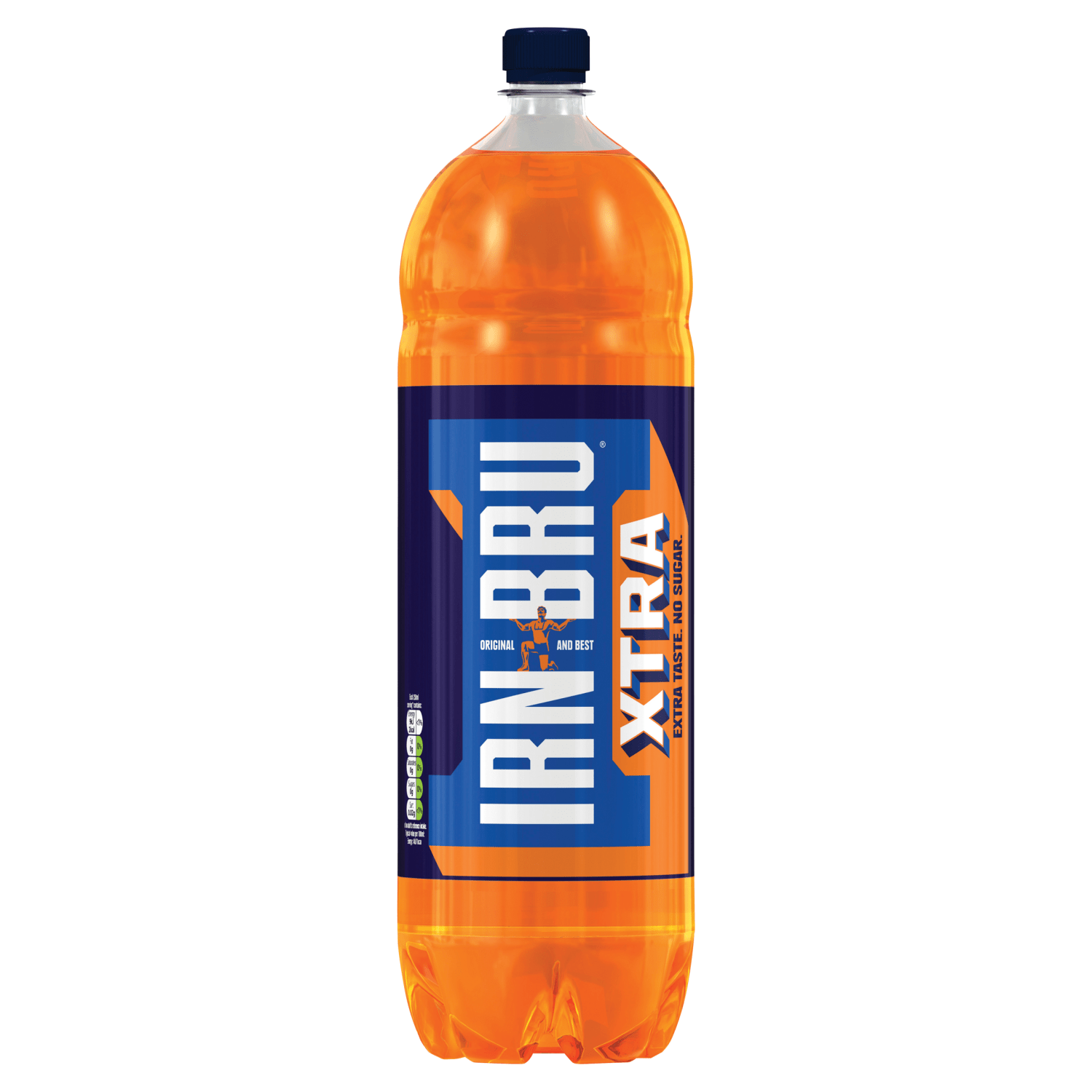 IRN - BRU Xtra Sugar Free Soft Drink 2L Bottle - UK Food & Drink - 5000382102496