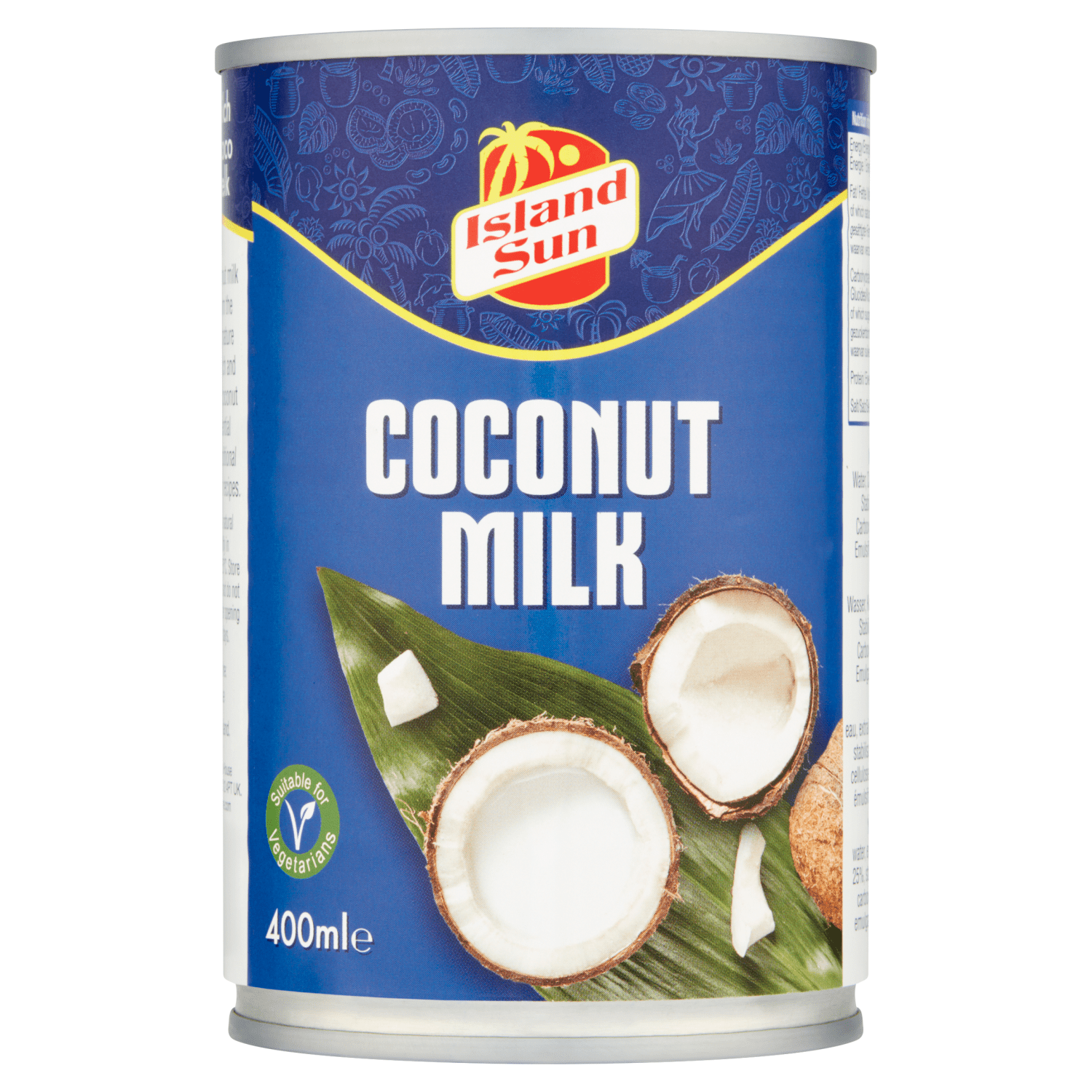 Island Sun Coconut Milk 400ml - UK Food & Drink - 5020580801496