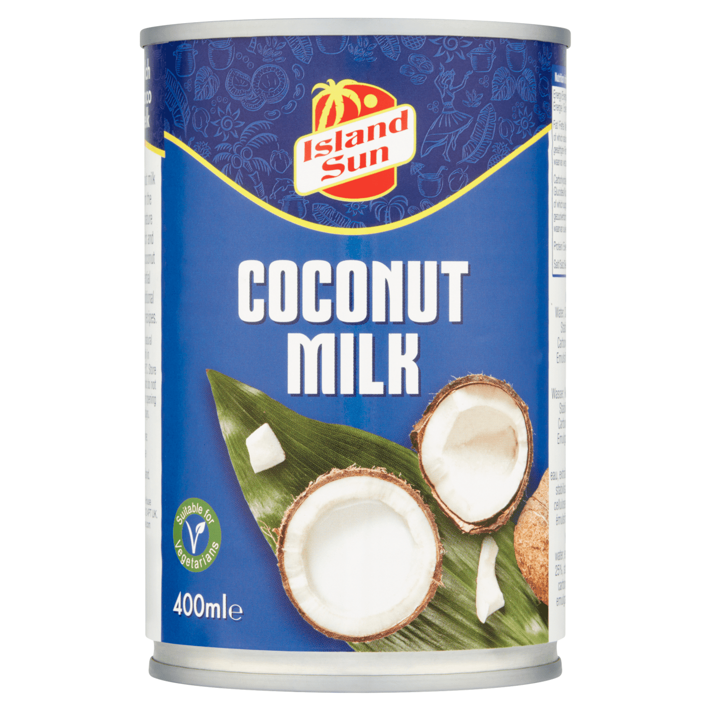 Island Sun Coconut Milk 400ml - UK Food & Drink - 5020580801496