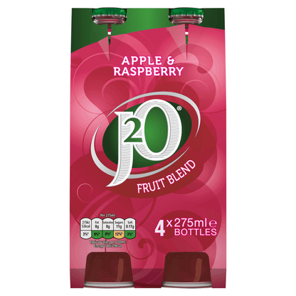 J20 Apple & Raspberry 4 x 275ml - UK Food & Drink - 5010102108905