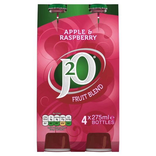 J20 Apple & Raspberry 4 x 275ml - UK Food & Drink - 5010102108905