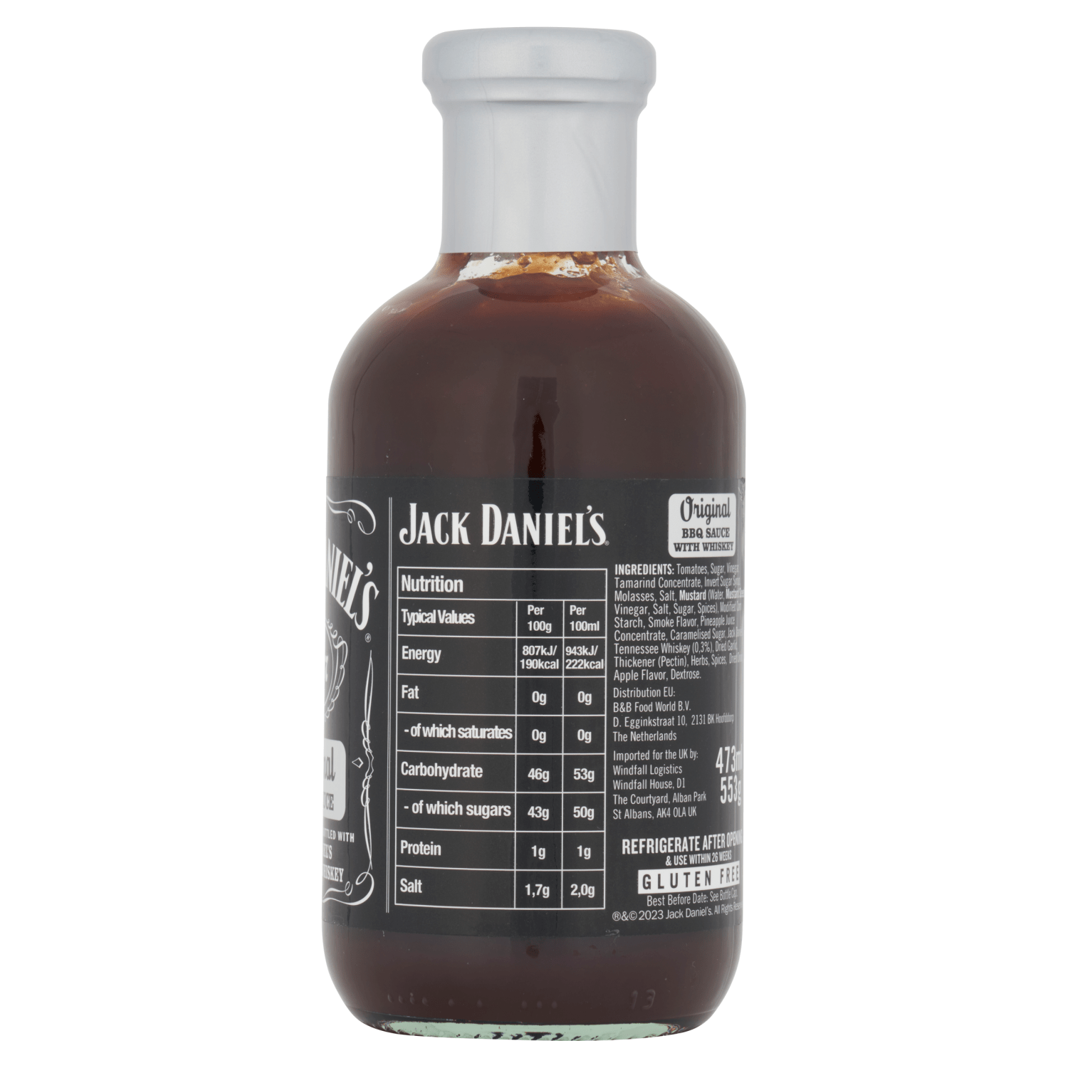 Jack Daniel's Original BBQ Sauce 553g - UK Food & Drink - 810020931822
