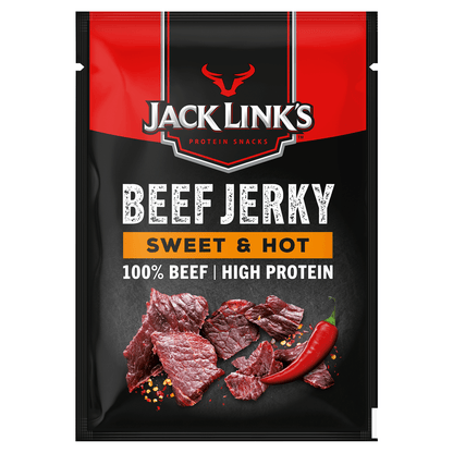 Jack Link's Beef Jerky Sweet & Hot 25g - UK Food & Drink - 4251097402918