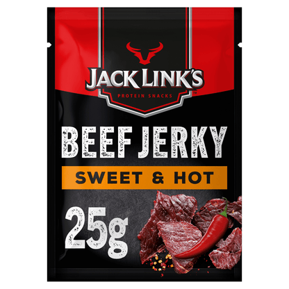 Jack Link's Beef Jerky Sweet & Hot 25g - UK Food & Drink - 4251097402918
