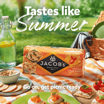 Jacob's Cream Crackers Original 200g - UK Food & Drink - 5000137415970