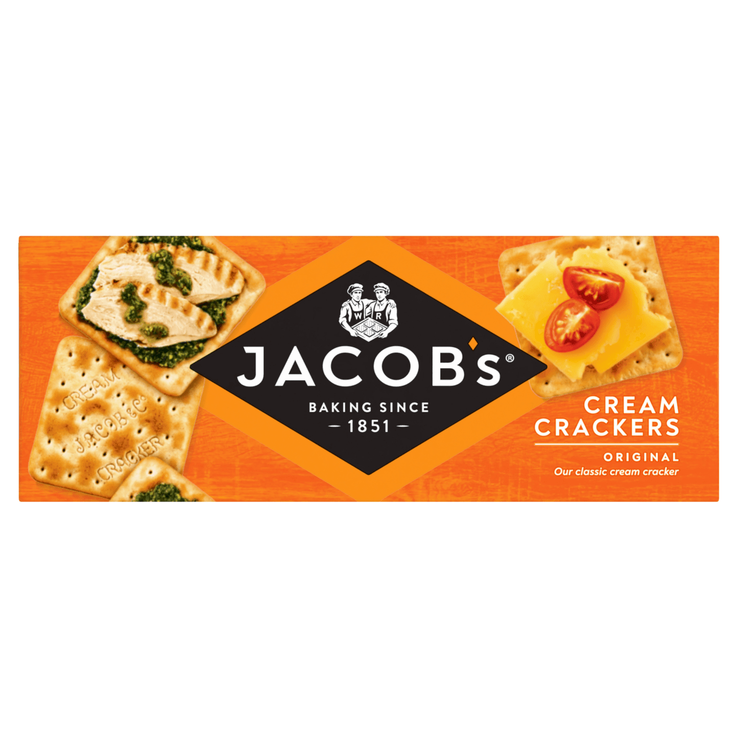 Jacob's Cream Crackers Original 200g - UK Food & Drink - 5000137415970