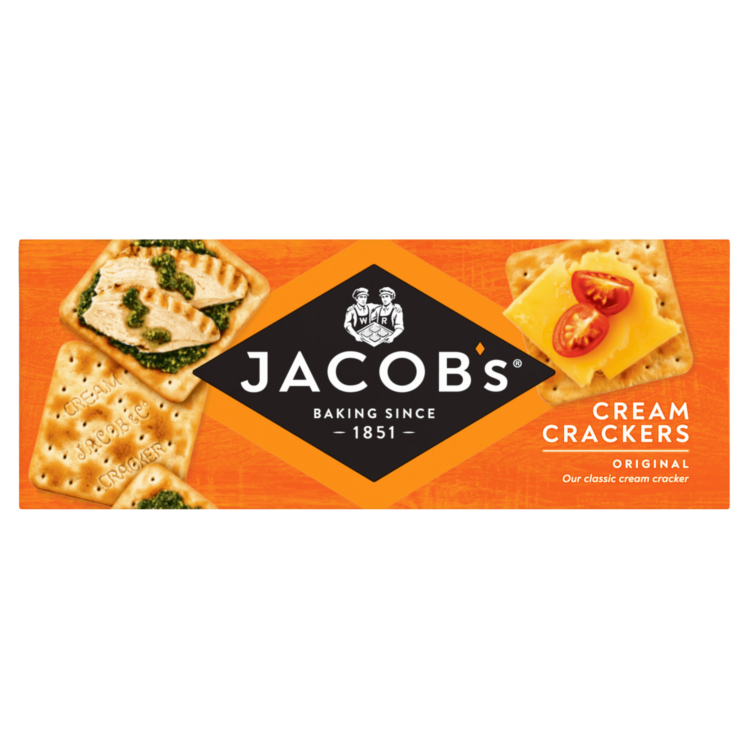 Jacob's Cream Crackers Original 200g - UK Food & Drink - 5000137415970