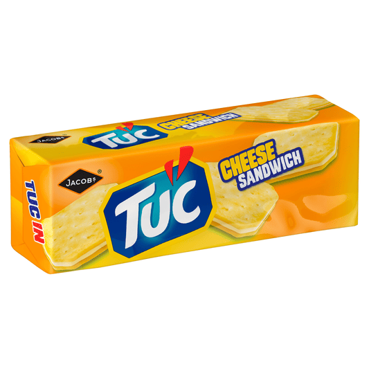 Jacob's TUC Sandwich Snack Crackers 150g - UK Food & Drink - 5000168006666