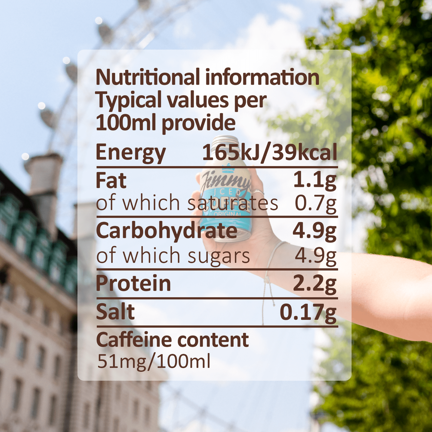 Jimmy's Original Iced Coffee 275ml - UK Food & Drink - 4000349860125