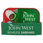 John West Boneless Sardines in Tomato Sauce 95g - UK Food & Drink - 5000171033635